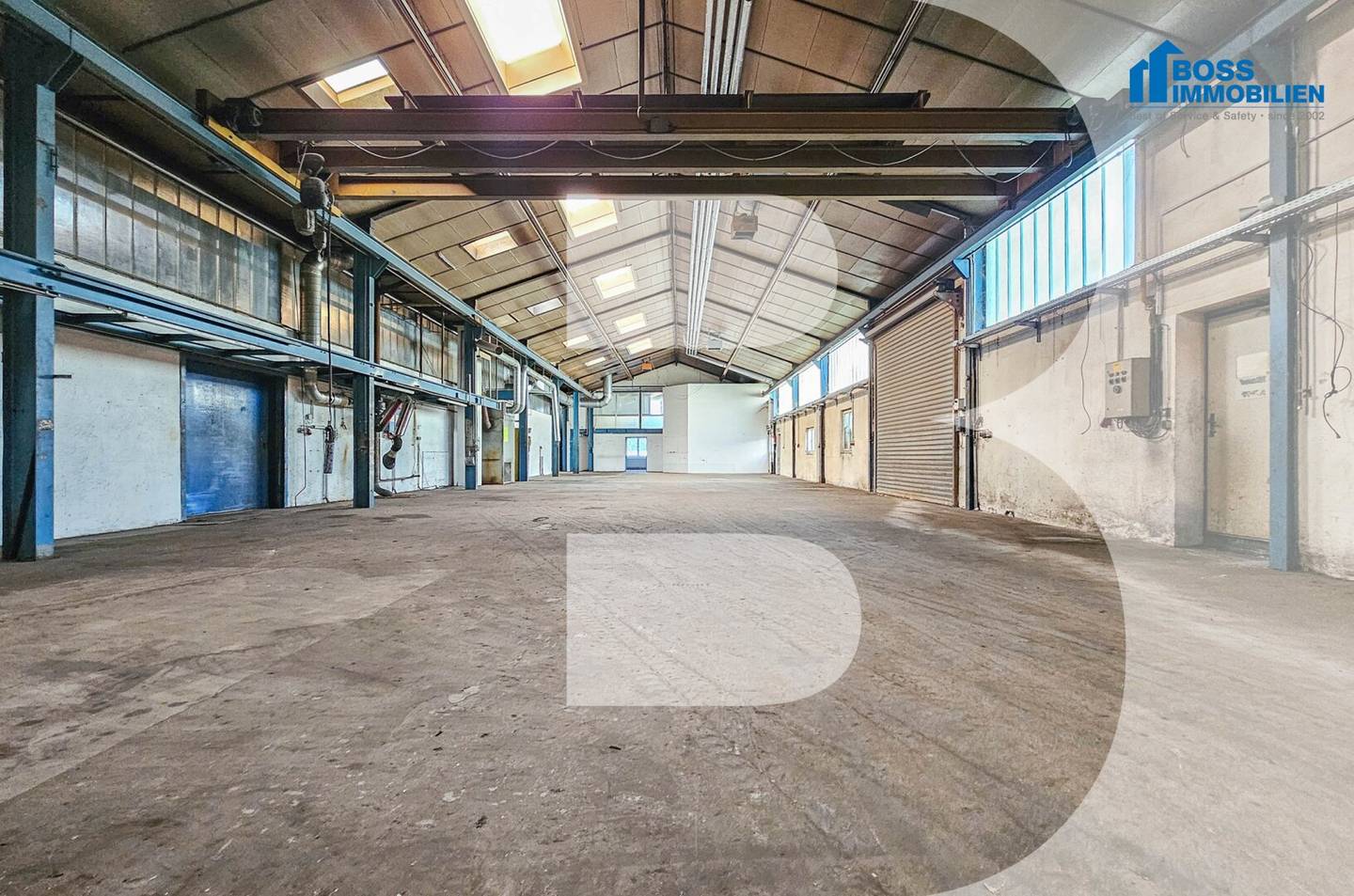 Attractive warehouse with versatile usage possibilities