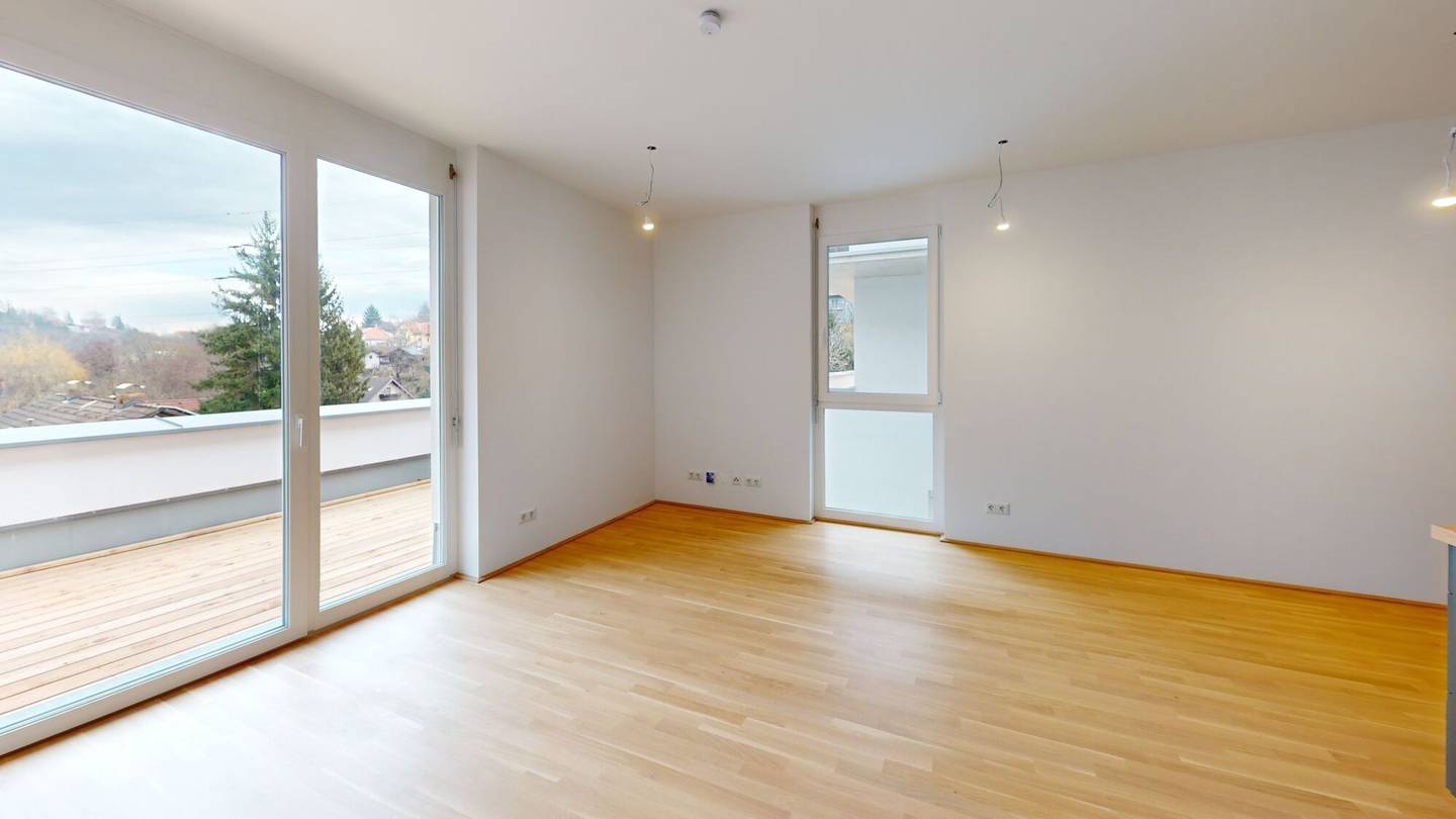 Bright Dachgeschosswohnung with balcony and garage in modern development