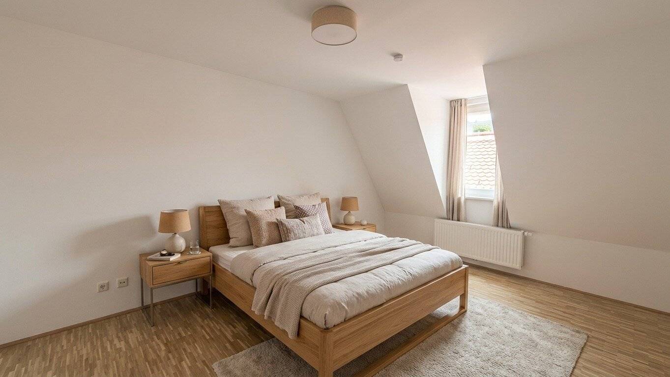 *DG-Wohnung inkl. Klima und Küche möbliert am Lendplatz*