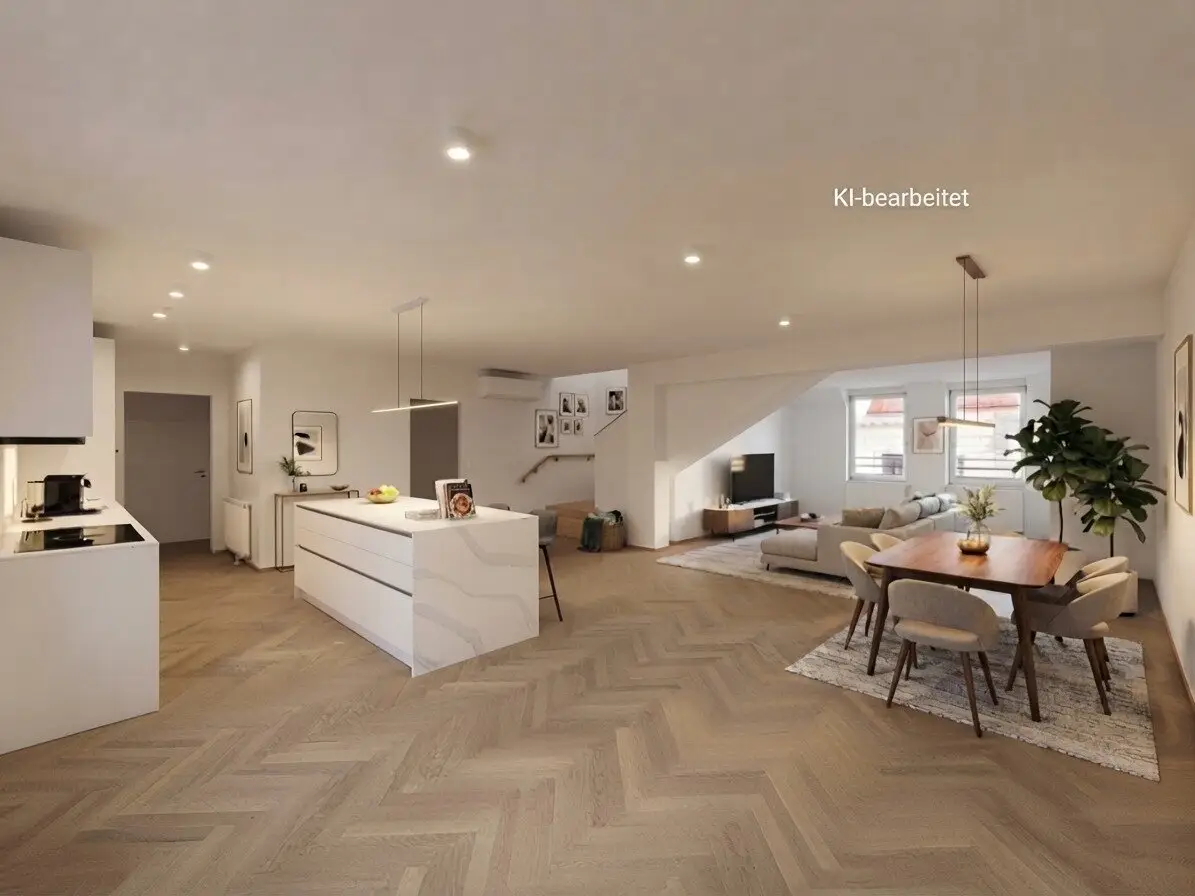1030! Wohnen über den Dächern Wiens: "Sanierte 4-Zimmer-Dachgeschoss-Maisonette &amp; Terrasse ab Oktober 26!"