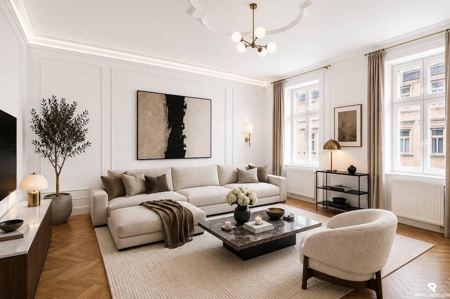 Charming corner apartment in a historic style building – space for a home according to your own ideas (near U3)