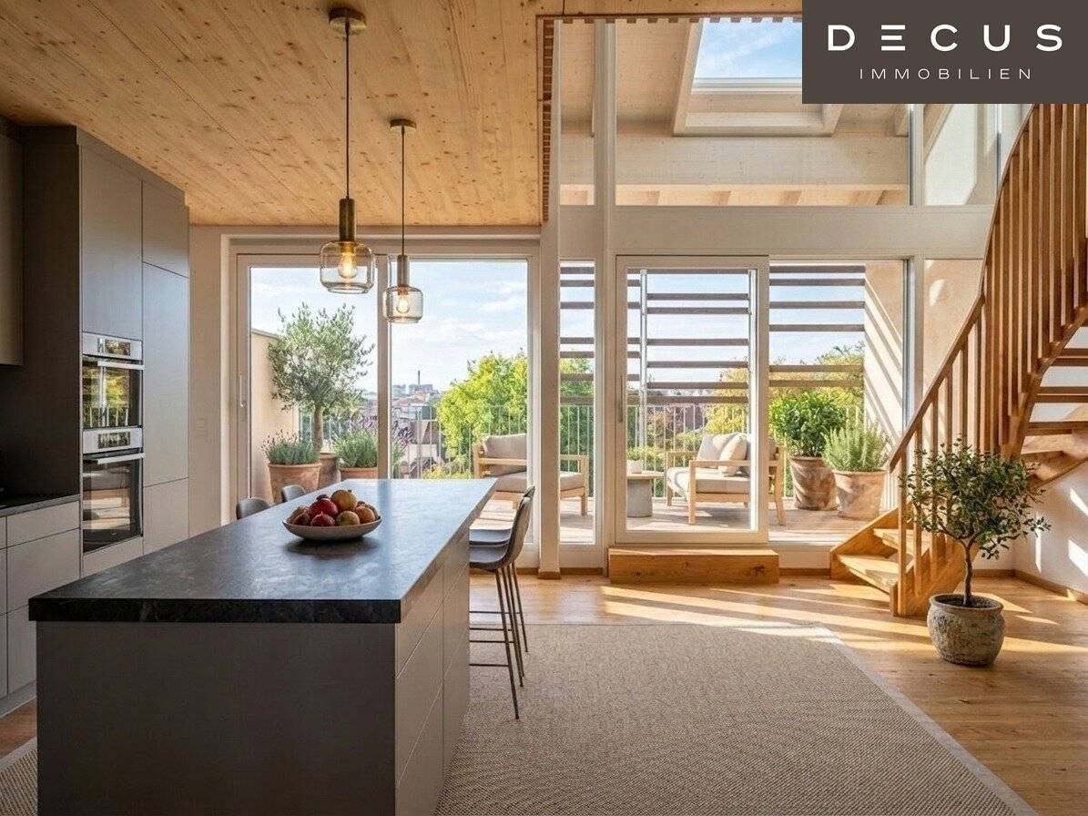 | TRAUMHAFTE DACHGESCHOSS-MAISONETTE | PENTHOUSE | 5 ZIMMER  | LICHTDURCHFLUTET | LIFTZUGANG IN DIE 1. ETAGE | 2 FREIFLÄCHEN | TOP LAGE