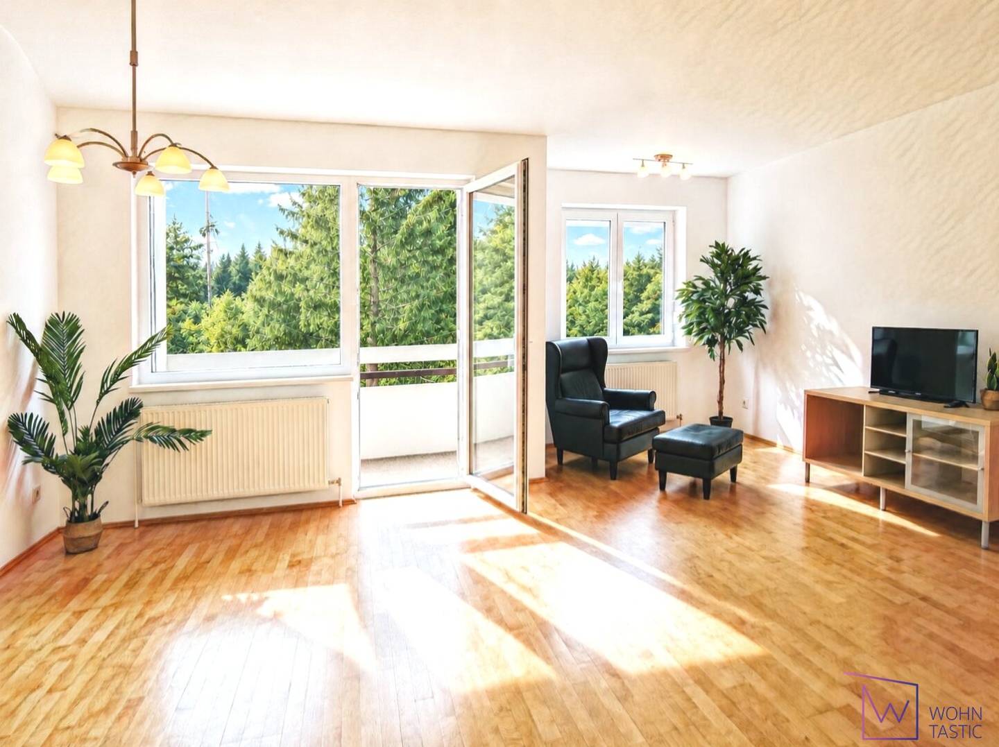 Grünblick inklusive: 3 Zimmer, Loggia, Lift und Garage in Mauerbach