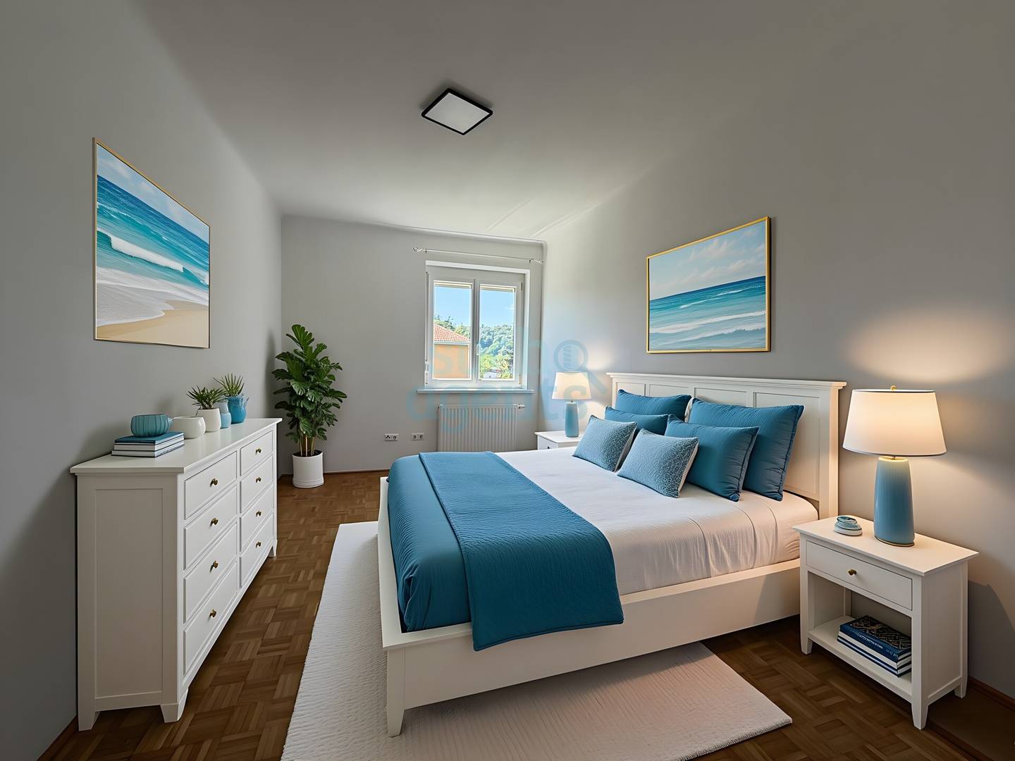 Zentrale Wohnung mit Balkon und Keller