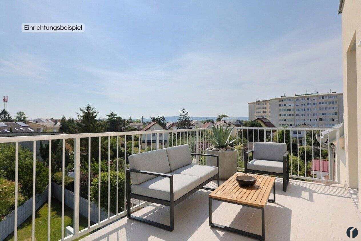 Neubau 3- Zimmer Dachgeschosswohnung mit Ausblick