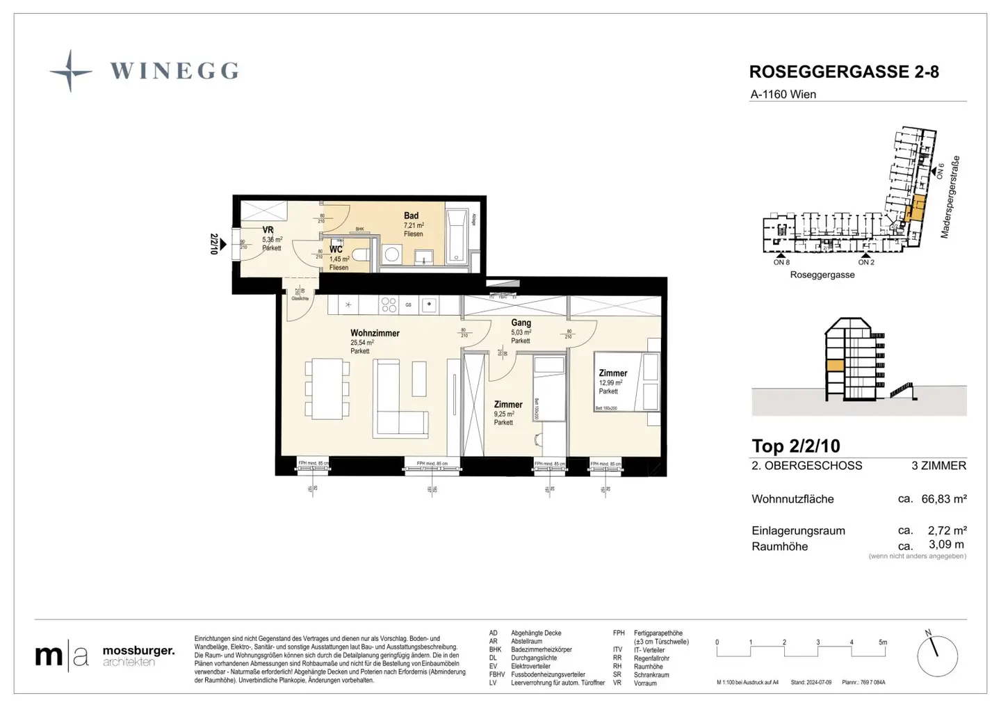 Apartment Brand new inner courtyard oasis