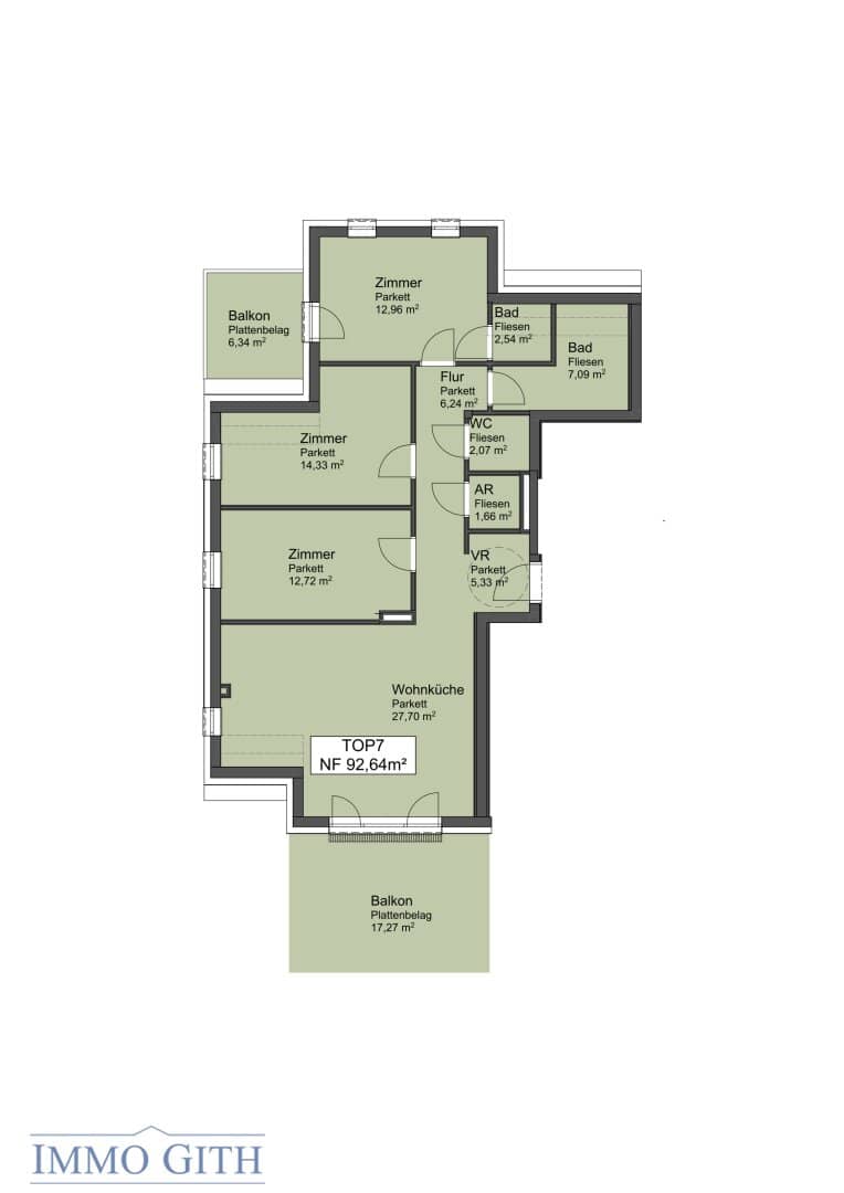 NEUBAU IN PERCHTOLDSDORF: EXKLUSIVE EIGENTUMSWOHNUNGEN + PRAXIS IN DER SALITERGASSE 6 – MODERN, GRÜN &amp; ZENTRUMSNAH!