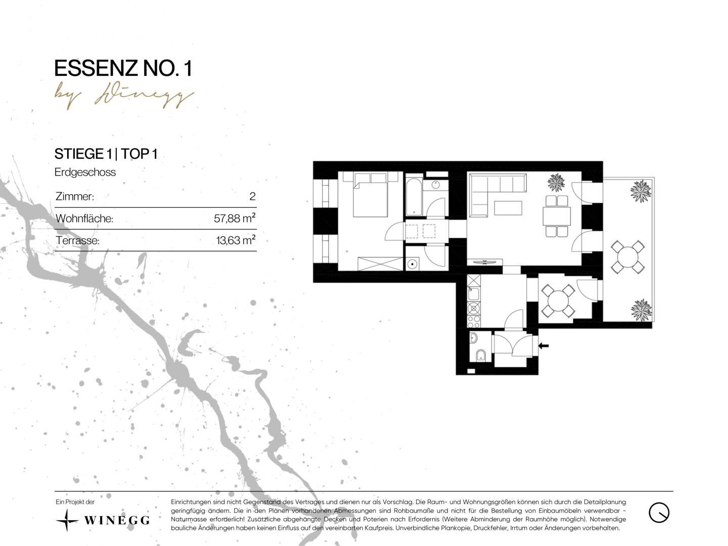 Apartment für Kurzzeitvermietung in revitalisiertem Altbau | ESSENZ NO. 1 - Die neue Avantgarde des Wohnens