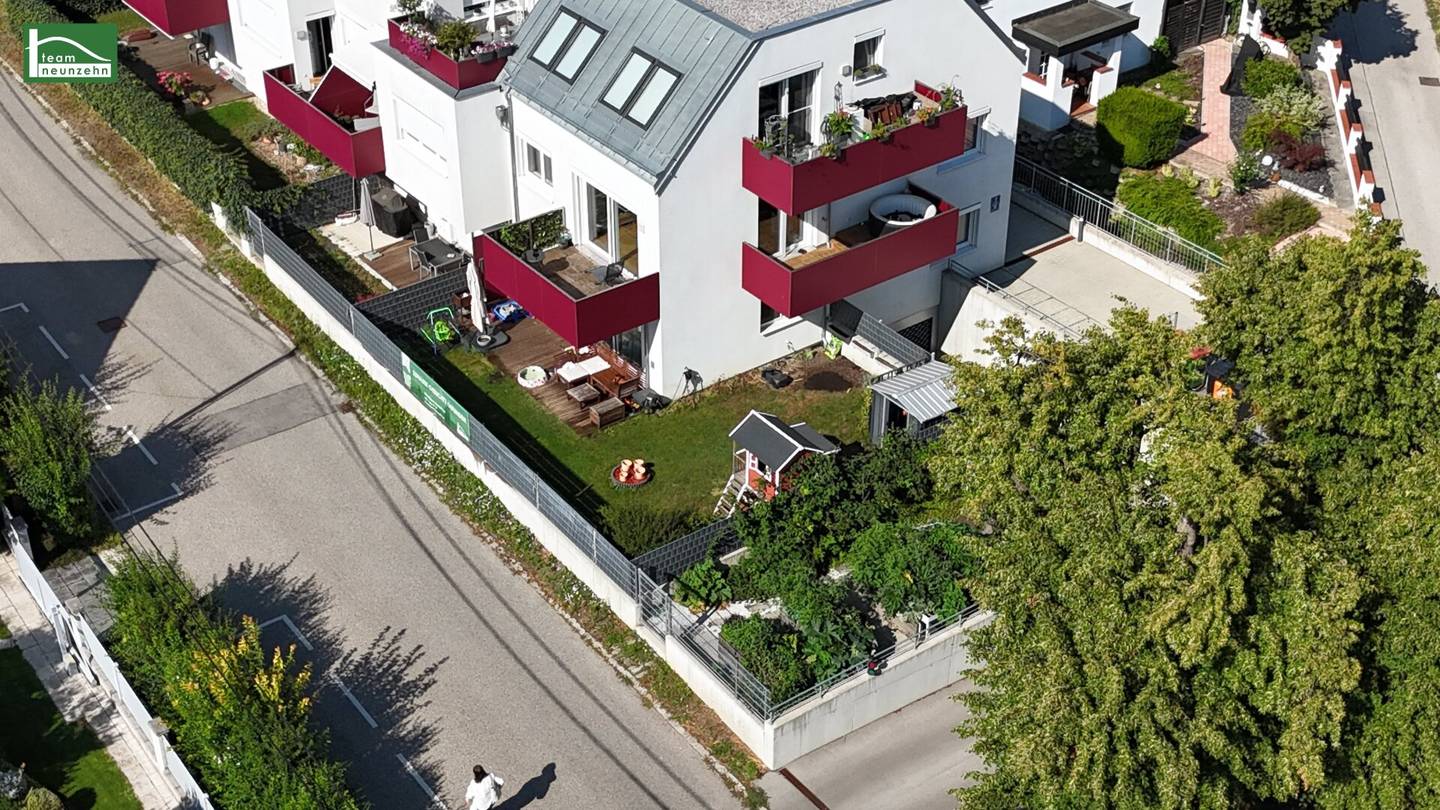 Modern 3-room garden apartment in quiet single-family housing estate – 1220 Wien