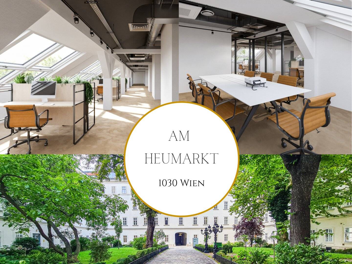 Exklusive &amp; moderne Bürofläche im DG mit rund 1.370 m² und Top-Anbindung! Nähe U4 Stadtpark!