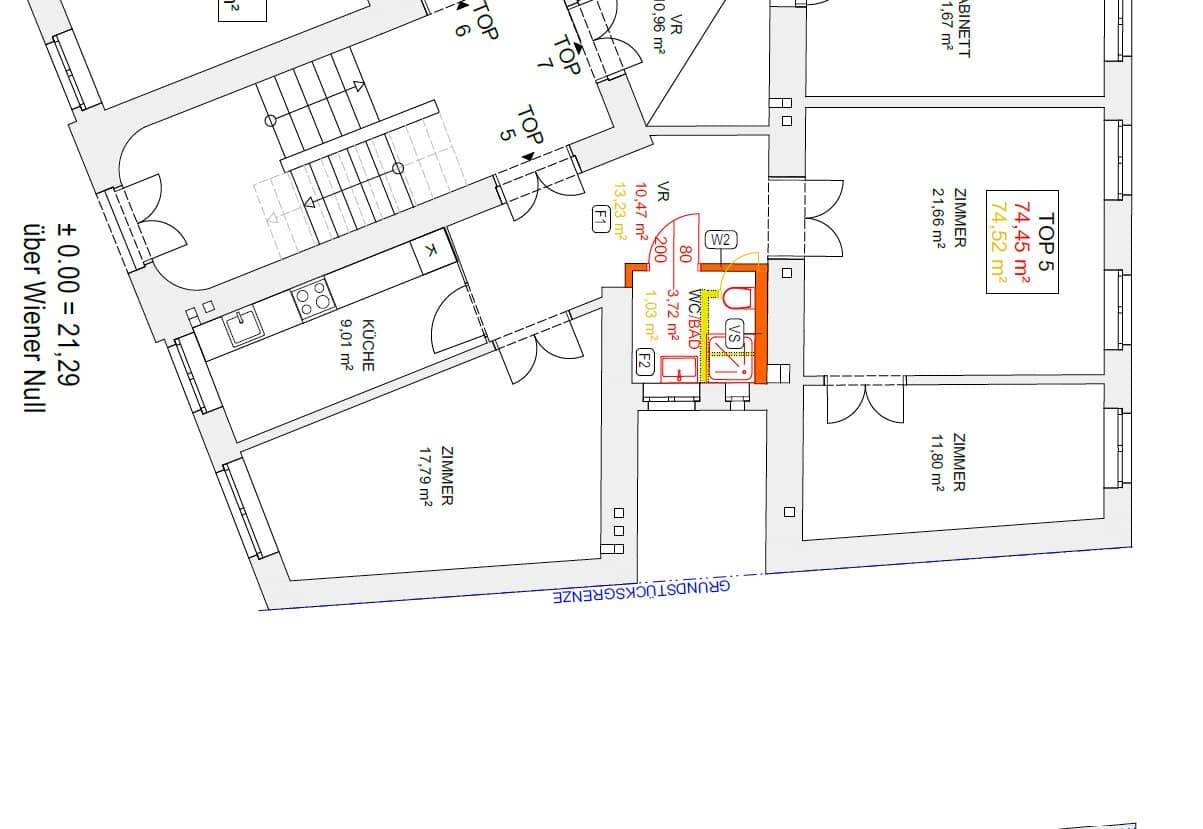 Old building dream in the heart of Mariahilf! Fully renovated 3-room apartment!