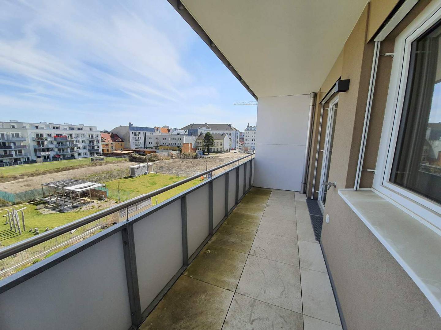 New build apartment with loggia and lift high quality fittings