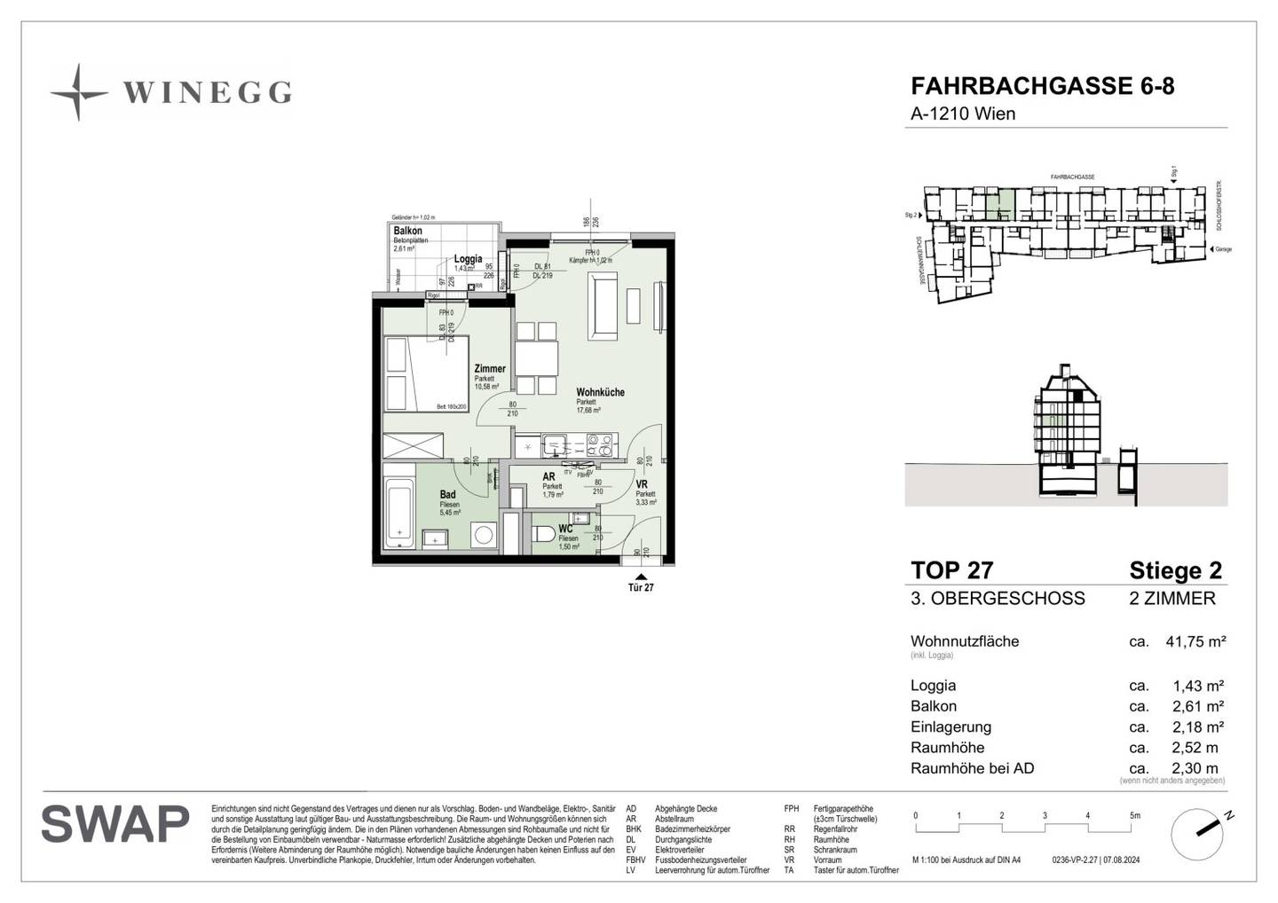 NEW and READY TO MOVE IN >> modern 2 room investment apartment with balcony >> TOP connectivity >> Floridsdorfer Spitz, Alte Donau
