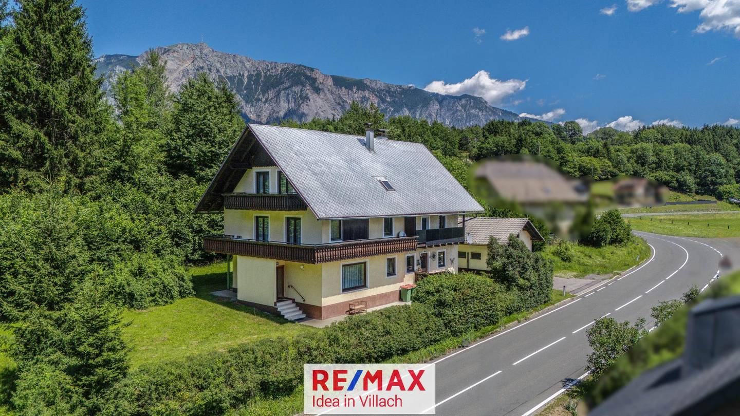 Sonnige Familienwohnung mit Garten und Doppelgarage