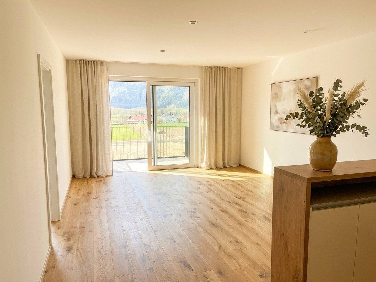 Moderne Wohnung mit ländlicher Lebensqualität