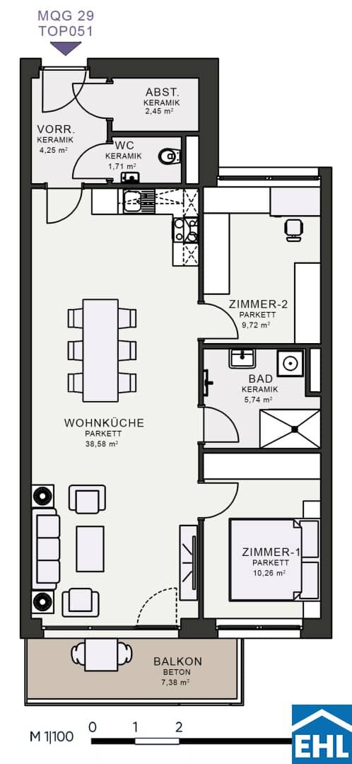 Urban living in the Messequadrant – modern design meets prime location in Graz
