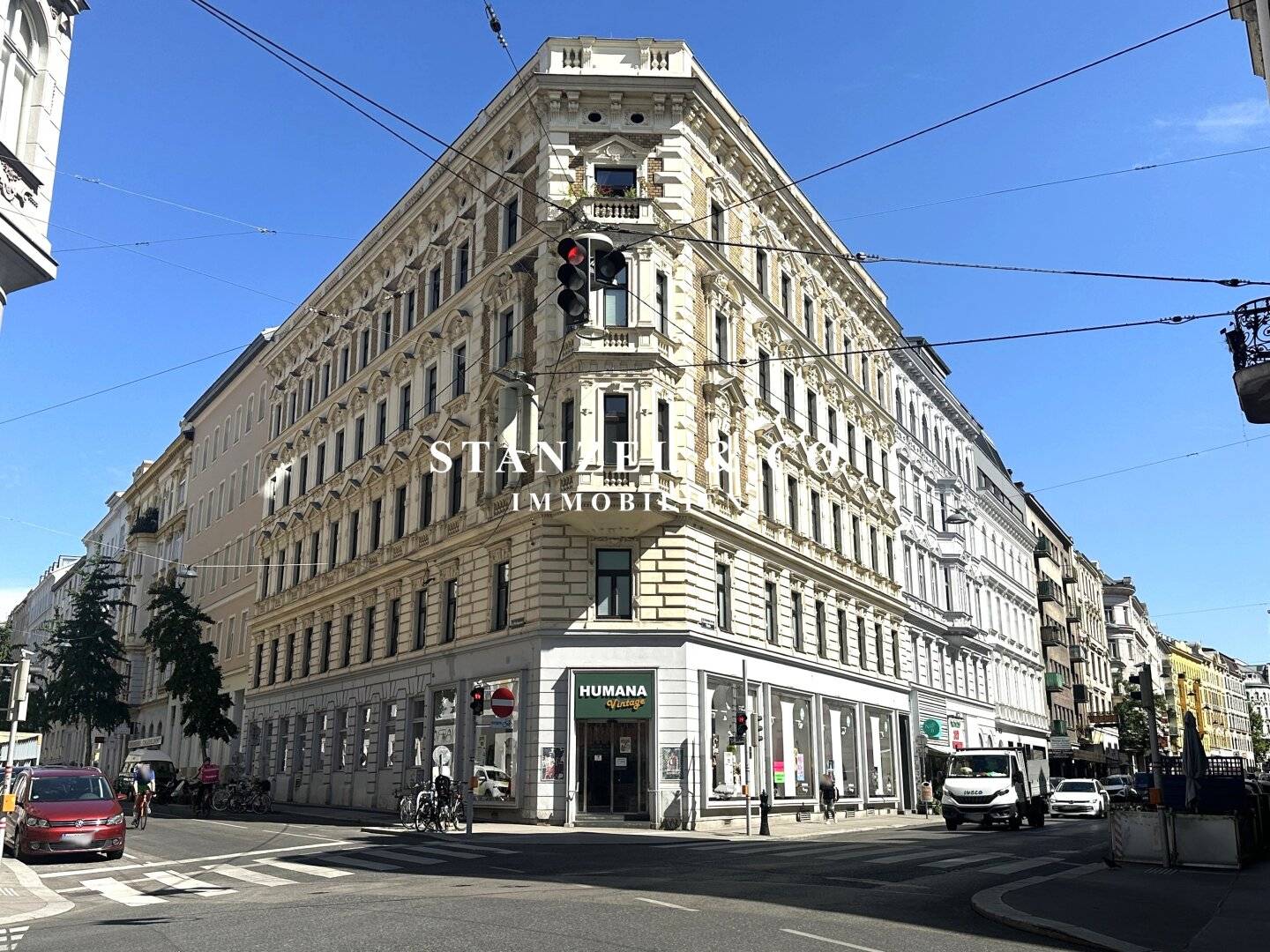 Representative classic corner tenement house in prime location