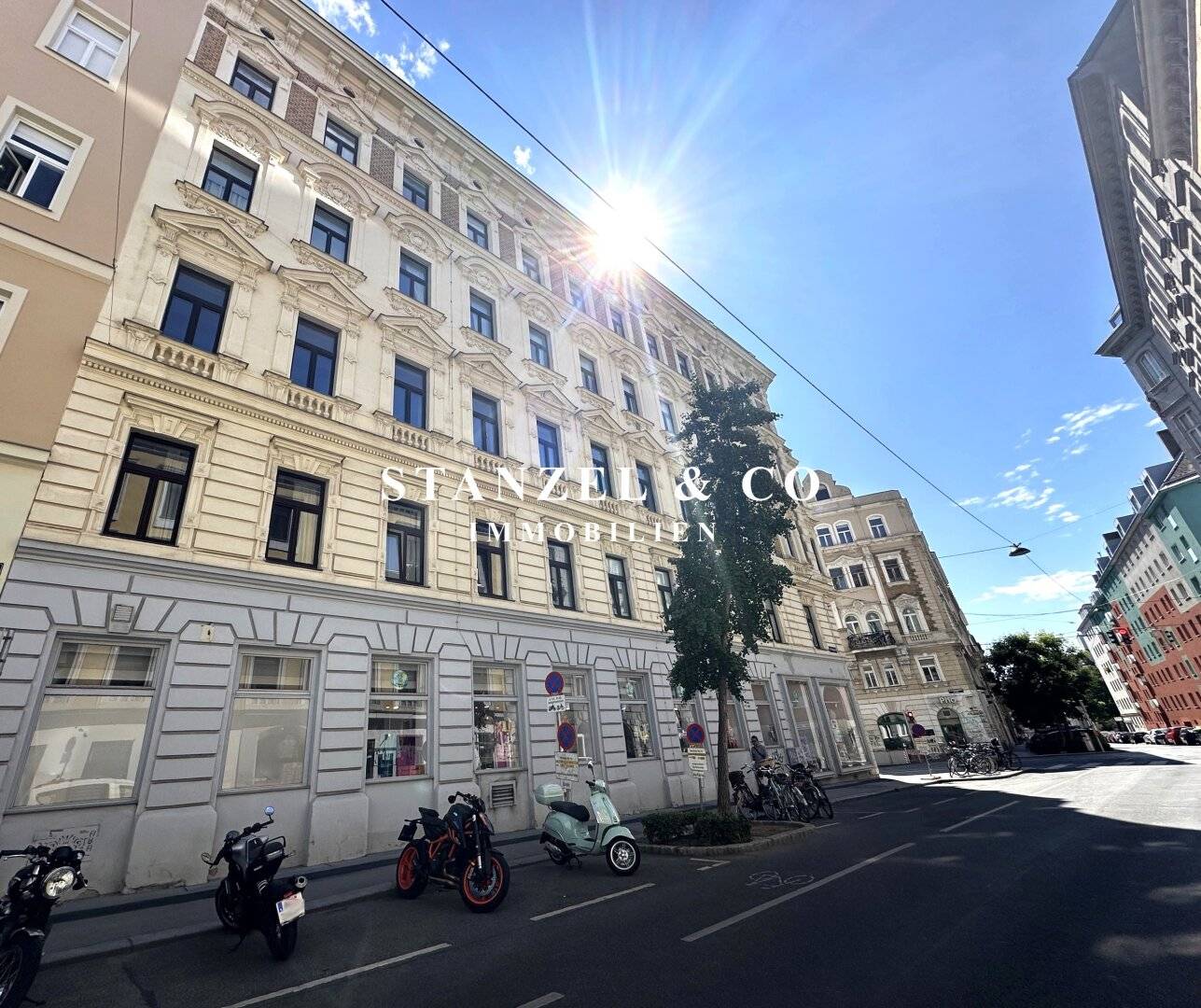 Representative classic corner tenement house in prime location