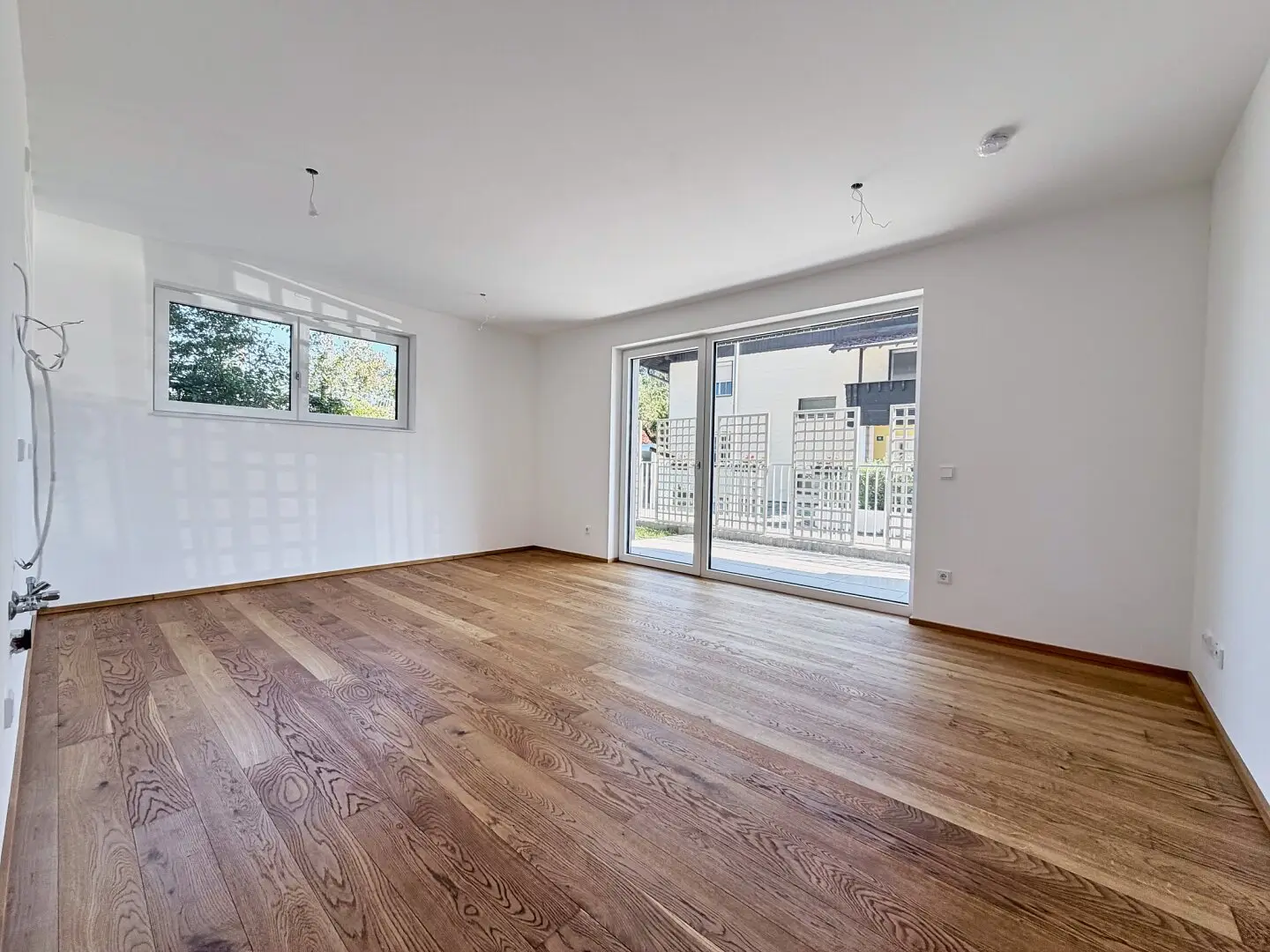 Commission-free 2-room garden apartment in the Seevillen at the Esplanade Altmünster