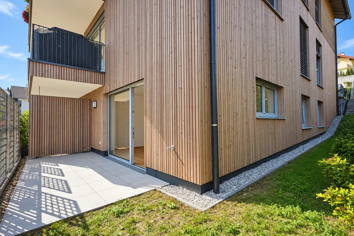 Commission-free 2-room garden apartment in the Seevillen at the Esplanade Altmünster