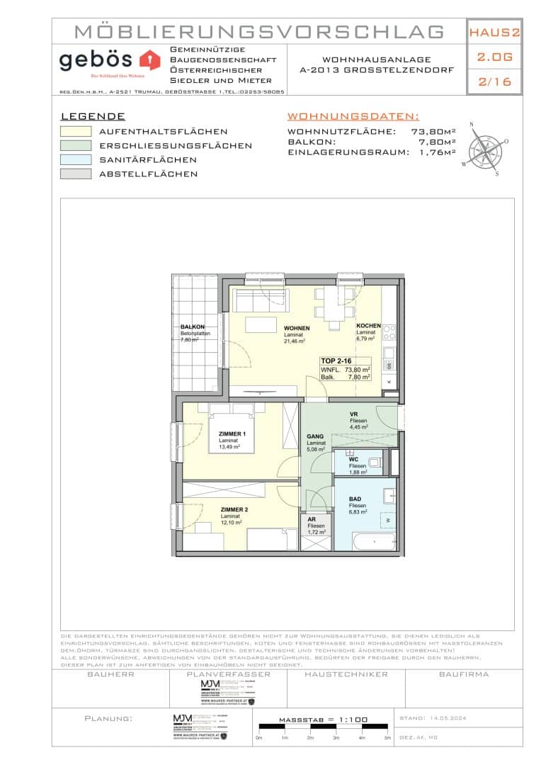 Wohnung mit Fernblick