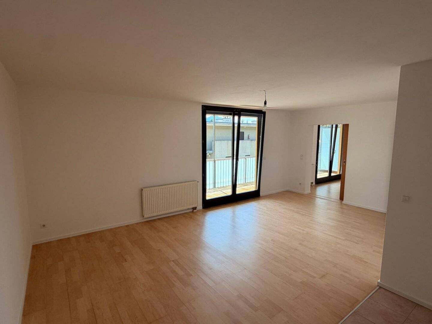 2-room apartment with 24 m² sunny south-facing balcony in central quiet location of Salzburg