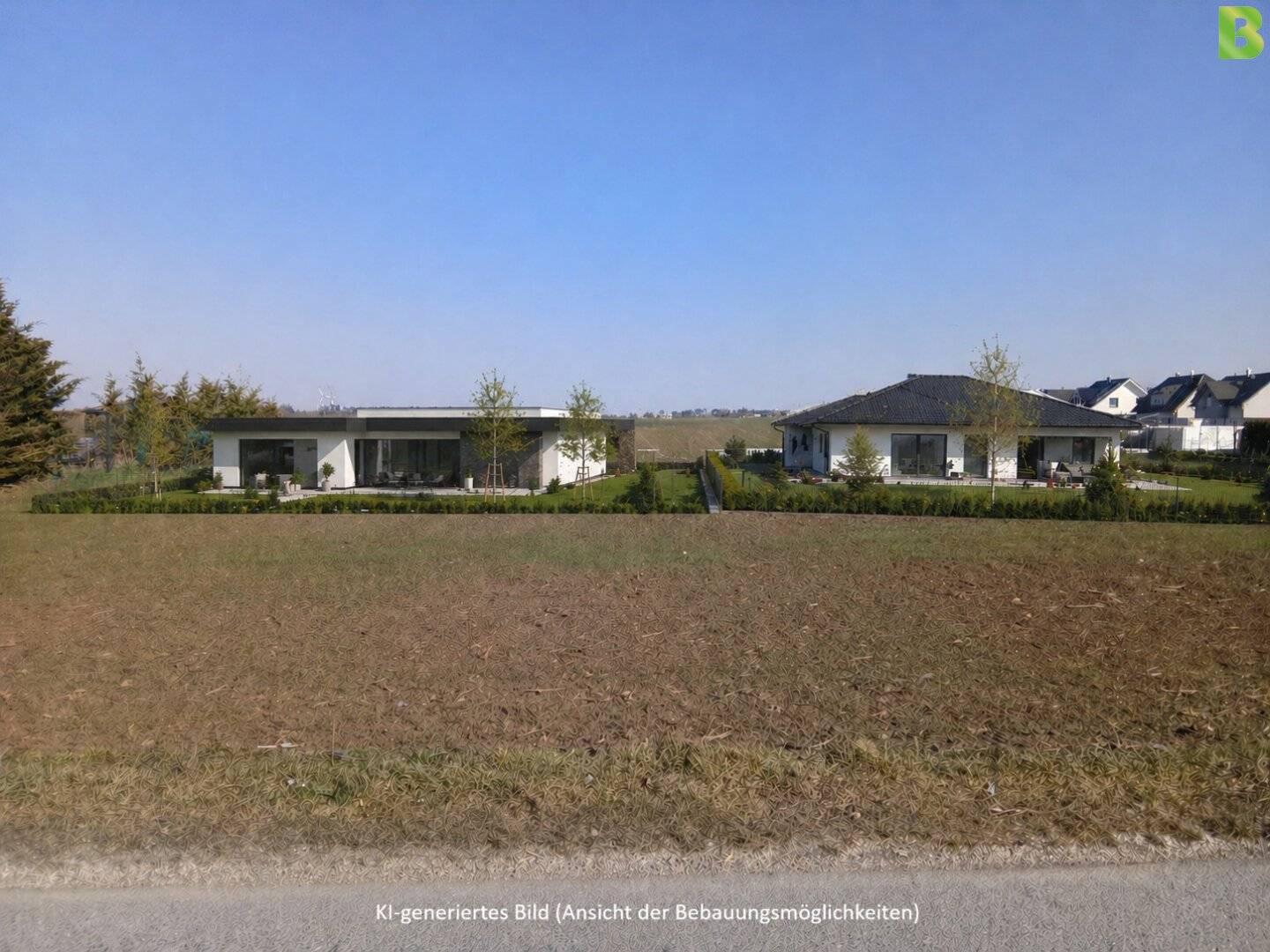 Baugrundstück in Gänserndorf-Süd – ruhige Lage, freier Feldblick, KEIN Bauzwang