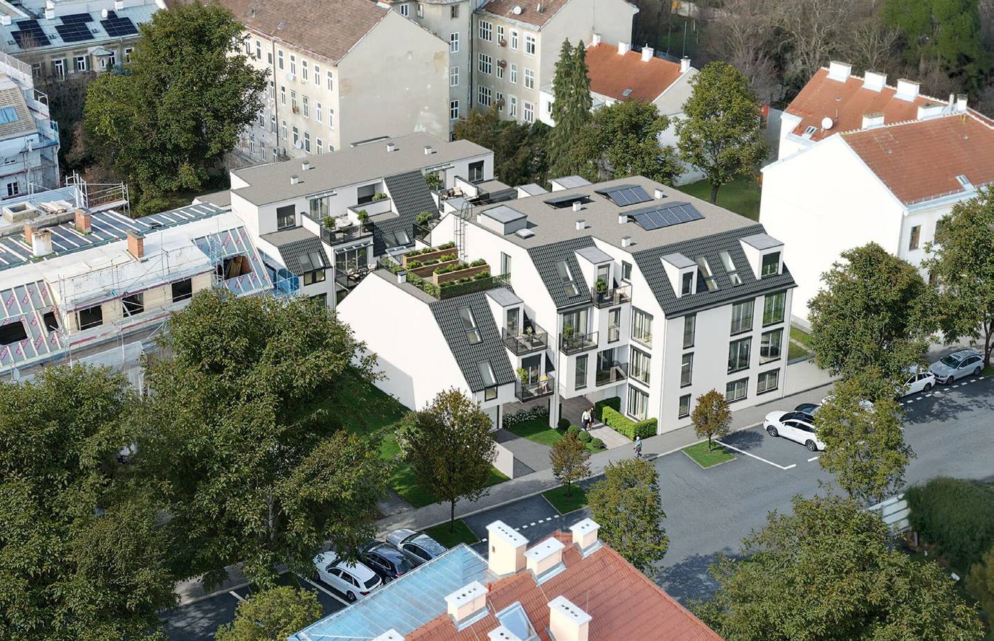 Helle Neubauwohnung mit Tiefgarage und Außenbereich