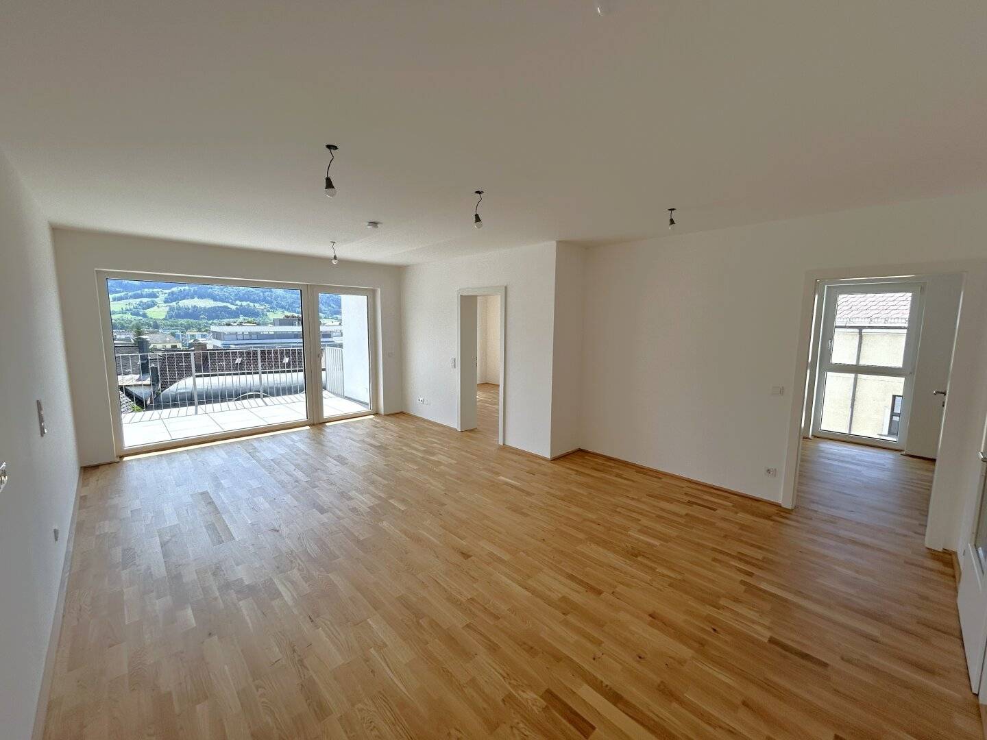 Neubauwohnung Top 27 - Loggia mit Ausblick