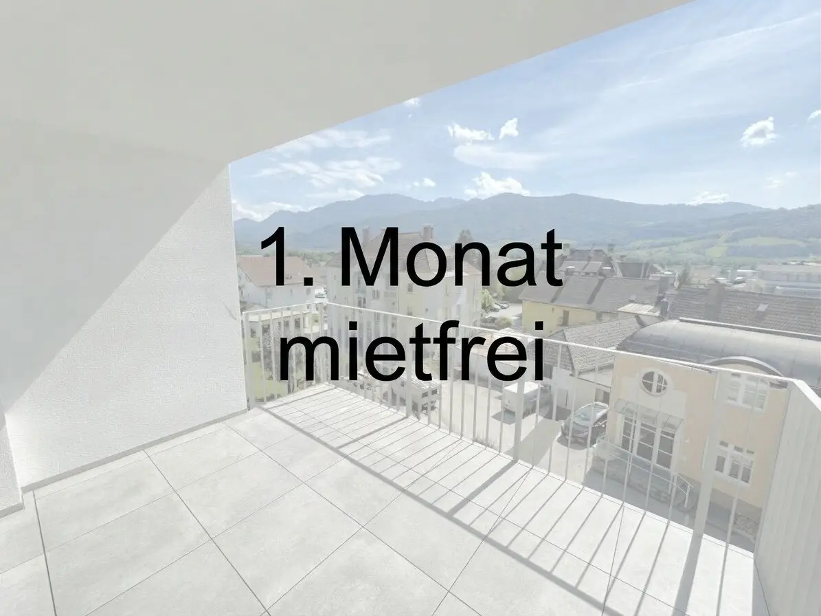 Neubauwohnung Top 27 - Loggia mit Ausblick