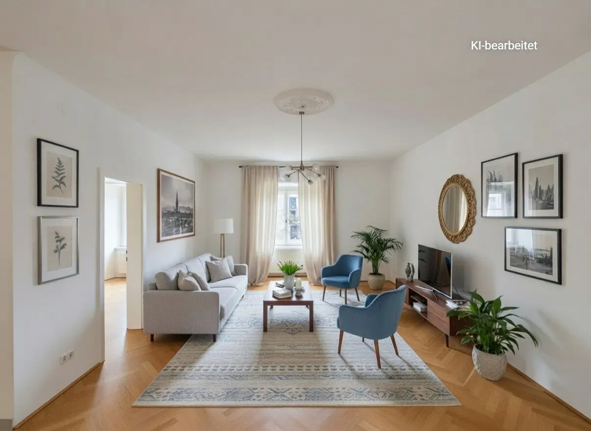 1090! Elegant and quietly located period apartment in great location near Votivpark!