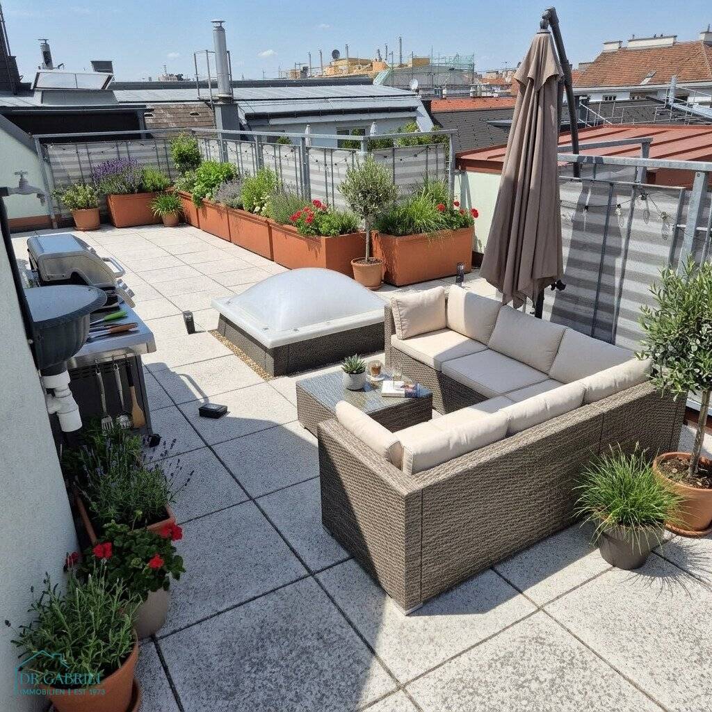 Open-ended Rooftop Terrace Rental - Second Occupancy