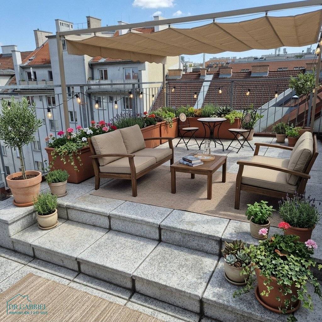 Open-ended Rooftop Terrace Rental - Second Occupancy