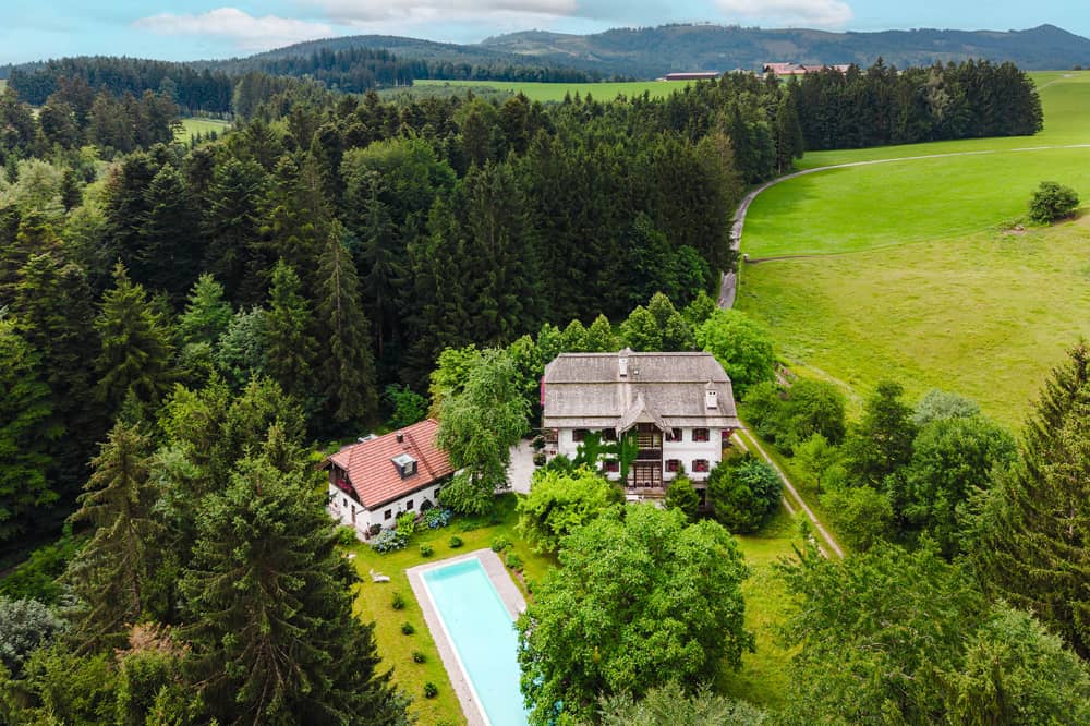 Ländliches Refugium in Alleinlage mit Salzwasserpool Ferienwohnung