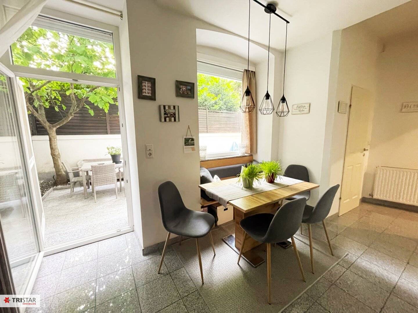 Ruhige 2-Zimmer-Wohnung mit ca. 16 m² Innenhofterrasse in 1050 Wien