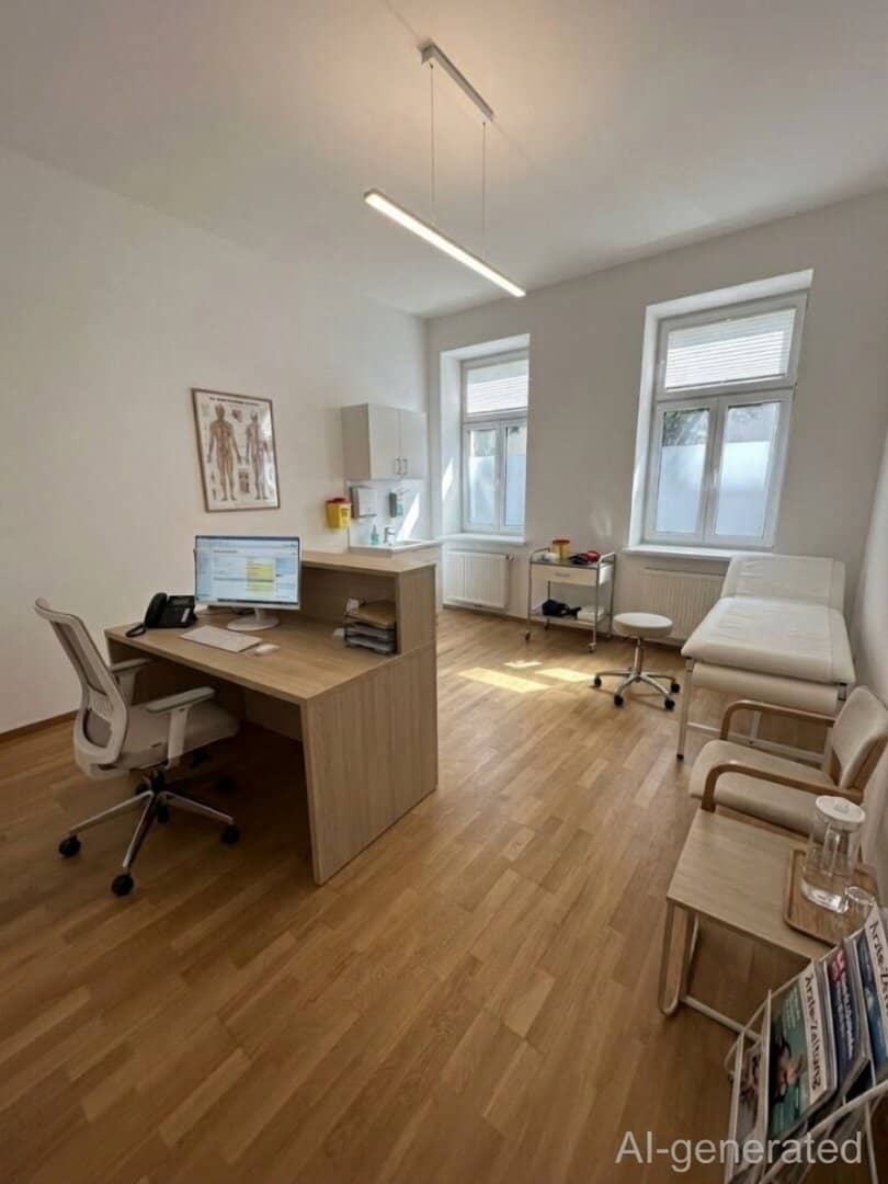 Ihrer Kreativität sind keinen Grenzen gesetzt - Praxis, Kanzlei, Ordination oder Wohnen - Alles ist möglich - Wohnungspaket.