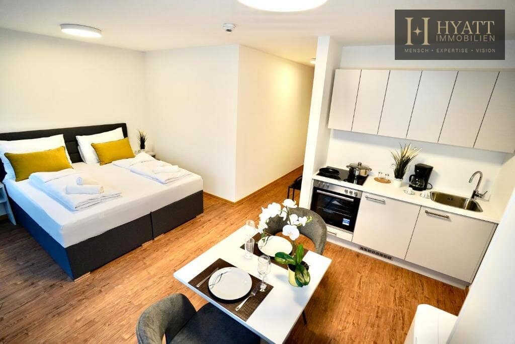 Fully furnished new build apartment on 3rd lift floor | flexible owner-occupation or short-term rental (Airbnb) | approx. 10.54 % gross revenue yield 2025