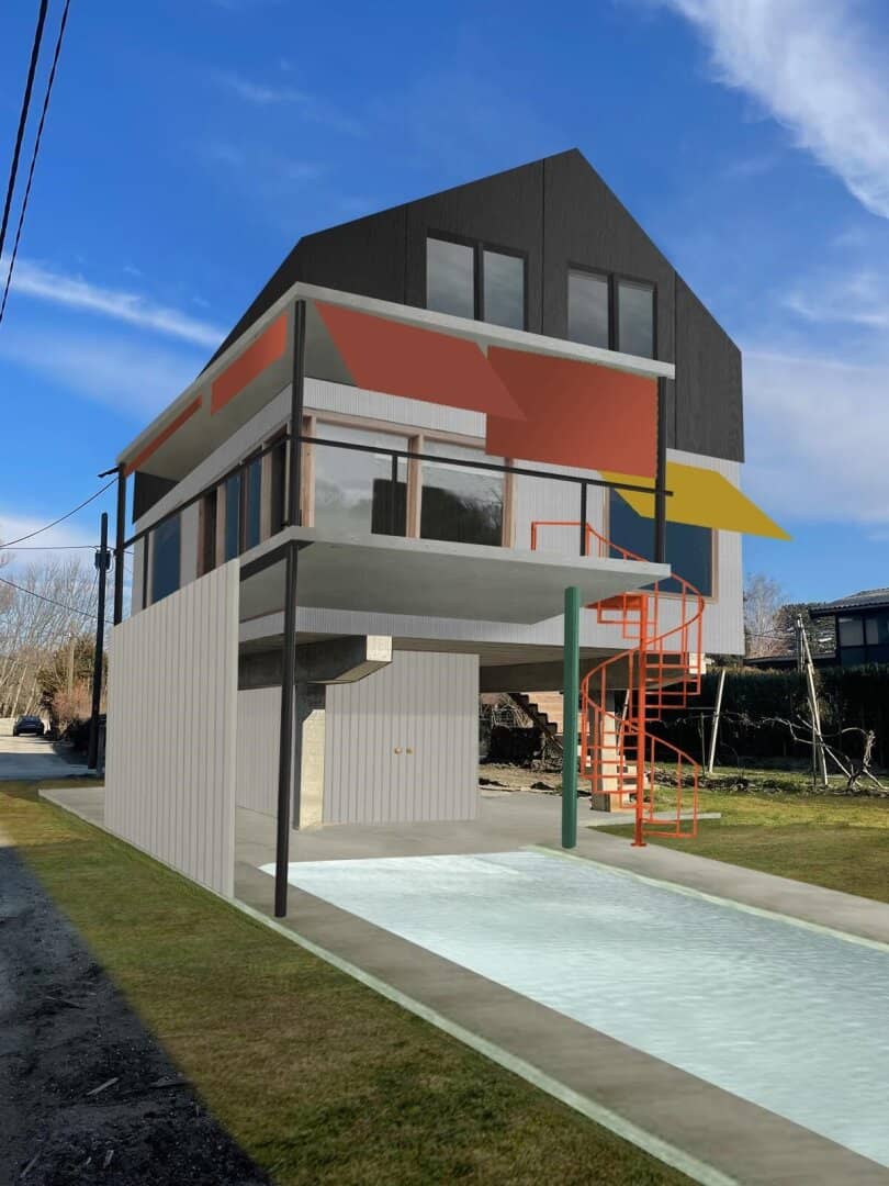 Living where others vacation including building permit for approx. 100m² living space