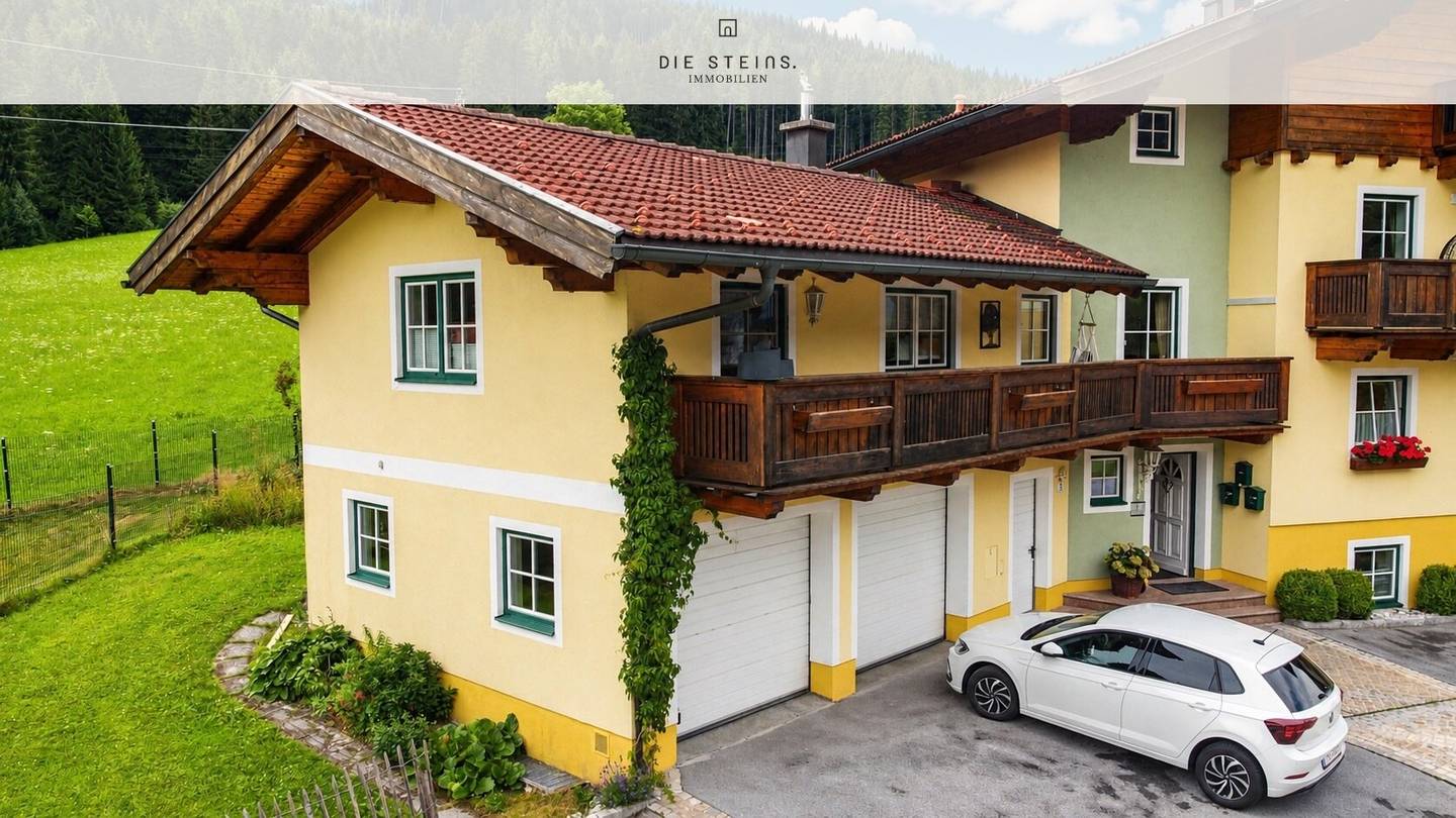 Alpen-Retreat am Tennengebirge: Exklusive 2-Zimmer-Gartenwohnung mit Balkon &amp; allg. Stellplätzen – attraktiv für Eigennutzung, Anleger und touristische Vermietung in St. Martin.