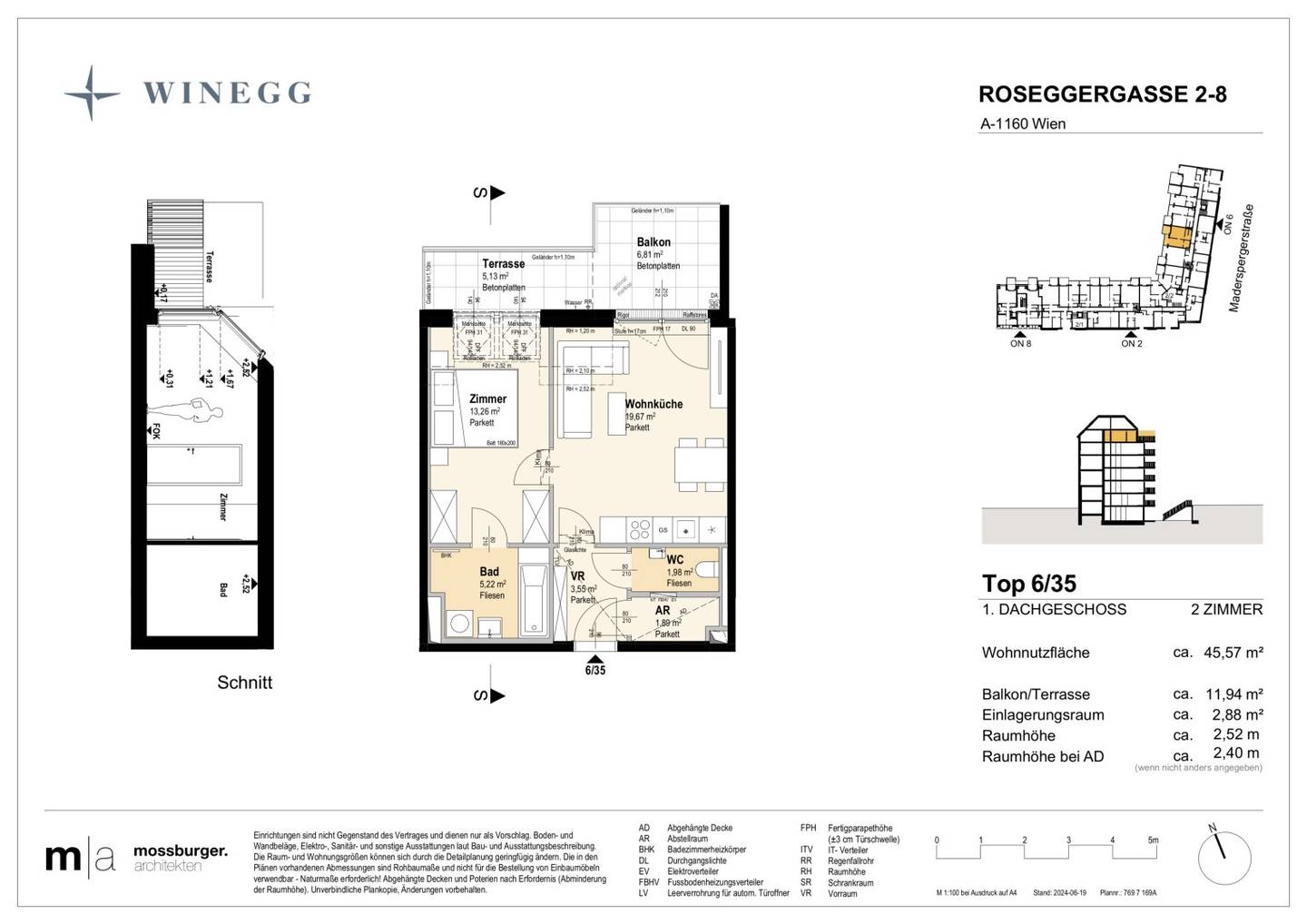 Apartment new build with inner courtyard retreat