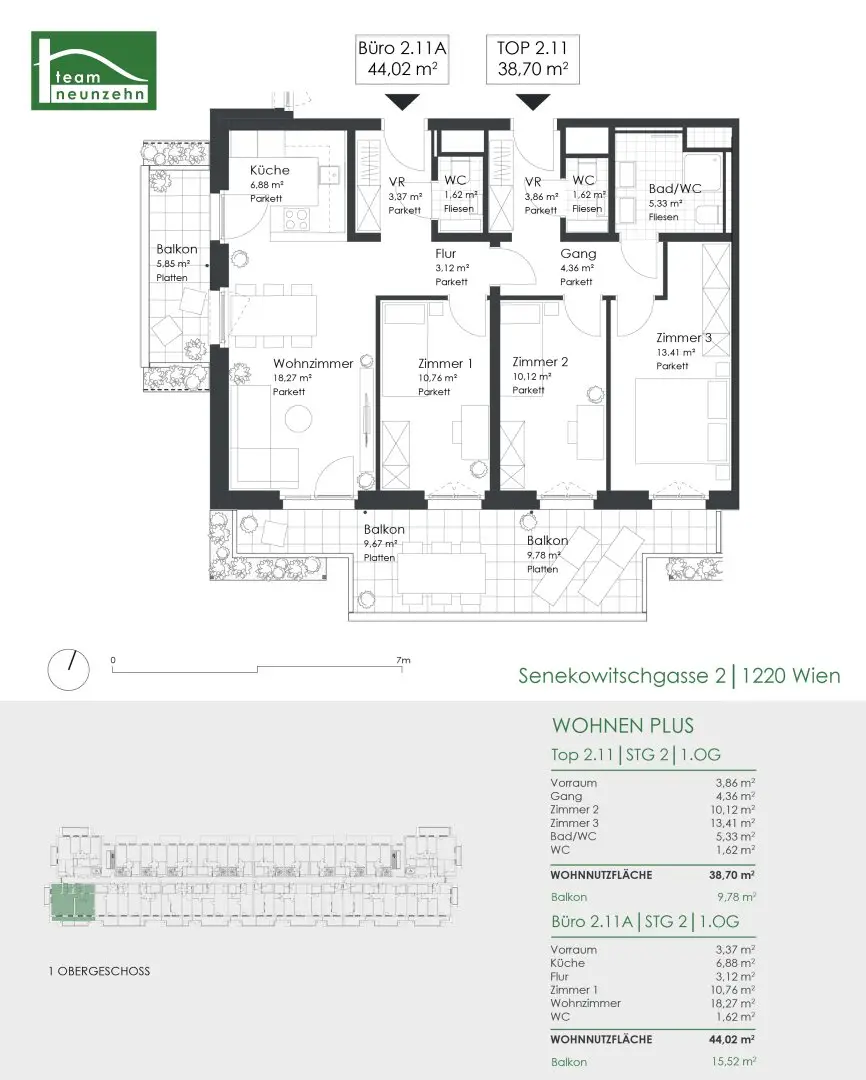 For Entrepreneurs and Self-Employed People! Living and Working Combined! Exclusive 4-Room Apartment with Spacious Outdoor Area - Prime Location near Ladinigpark!