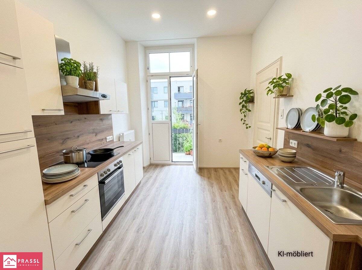 Generalsanierte 4-Zimmer Wohnung in Leoben, 110m², Balkon, vollsaniert, Top Lage!