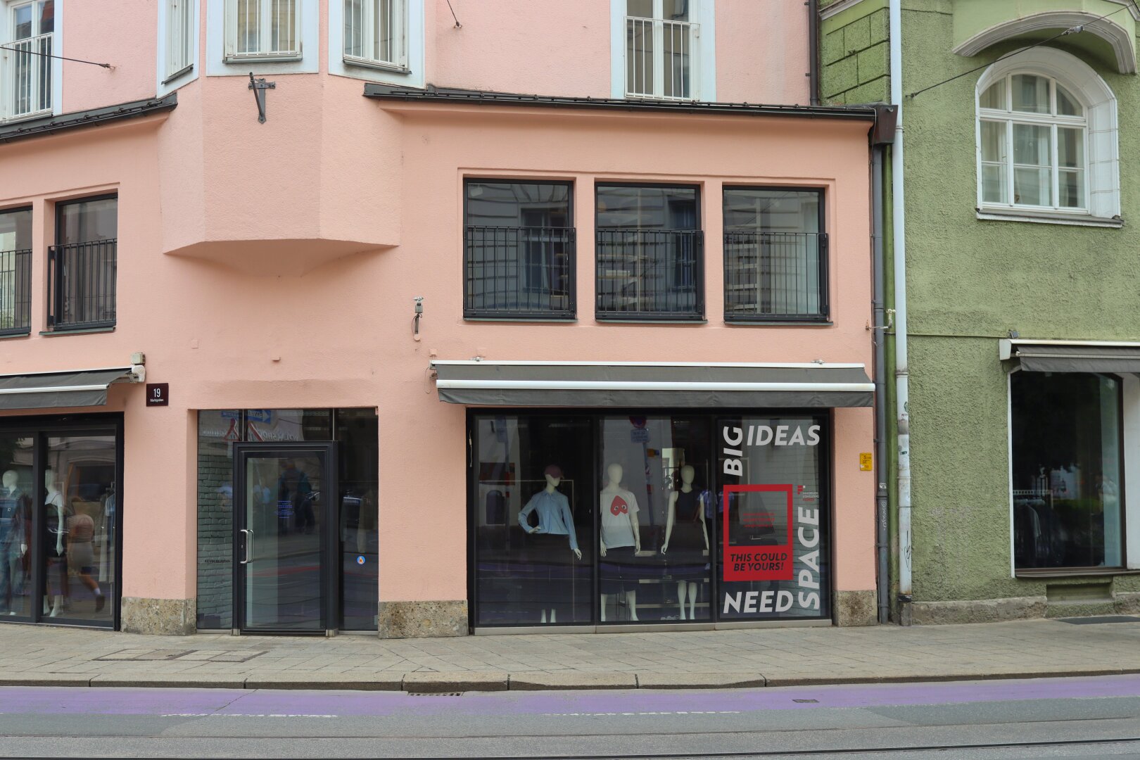 Attractive commercial premises in prime city centre location of Innsbruck