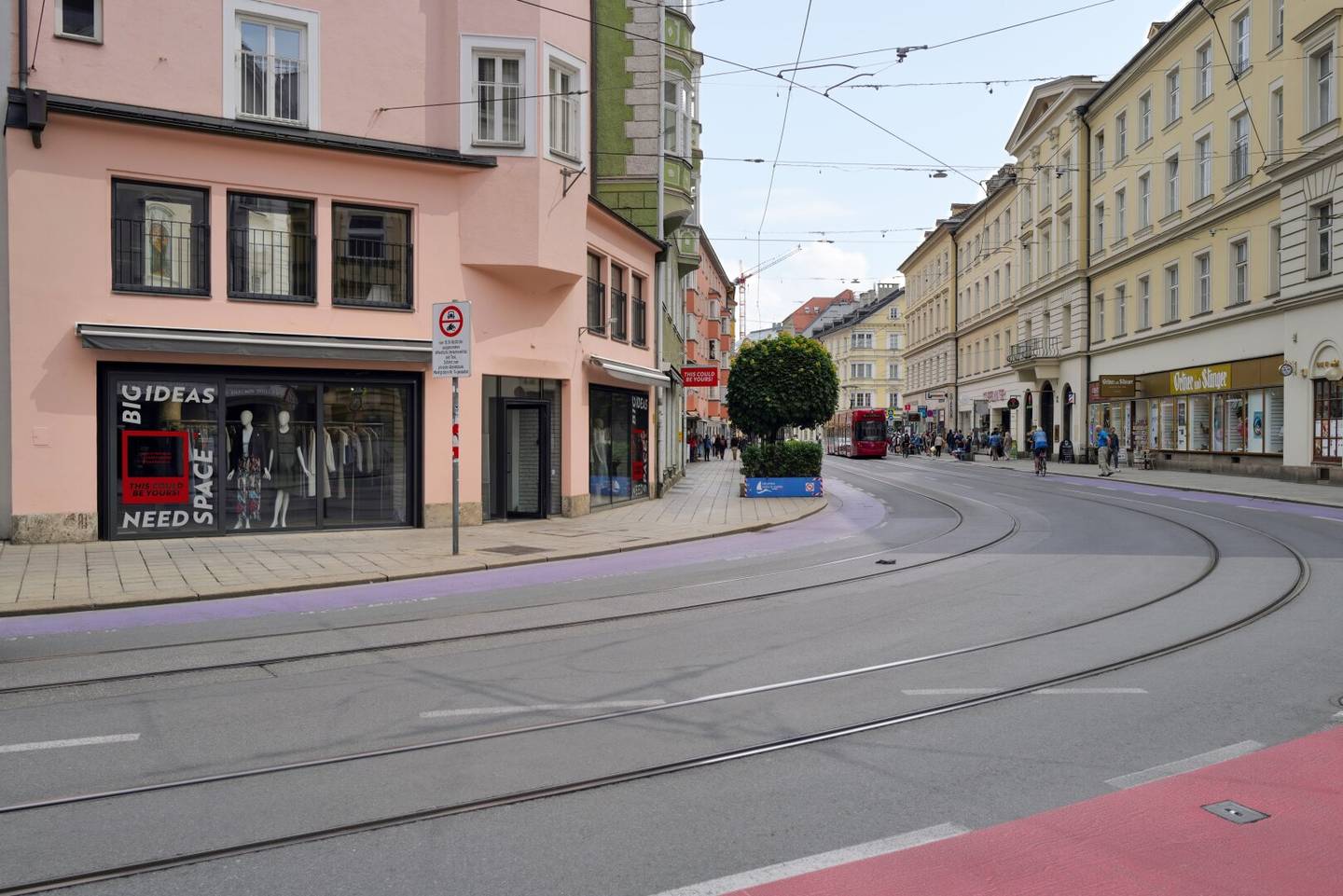 Attractive commercial premises in prime city centre location of Innsbruck