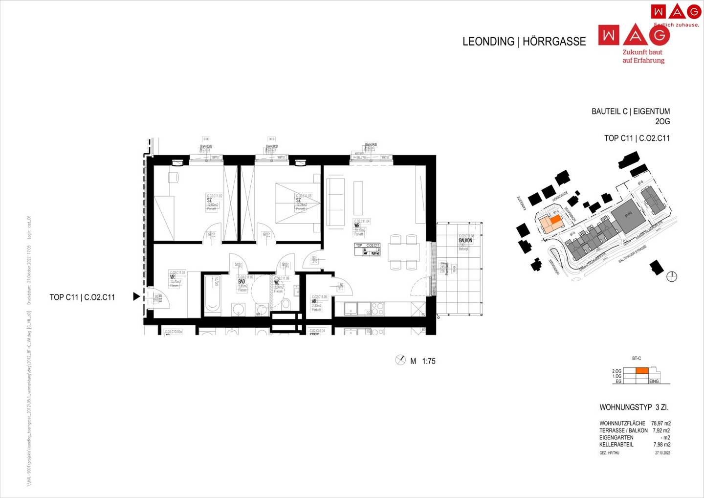 New build first occupancy with sunny balcony &amp; purchase option – Central location in Leonding/Doppl | Visit now instead of buying from the plan!