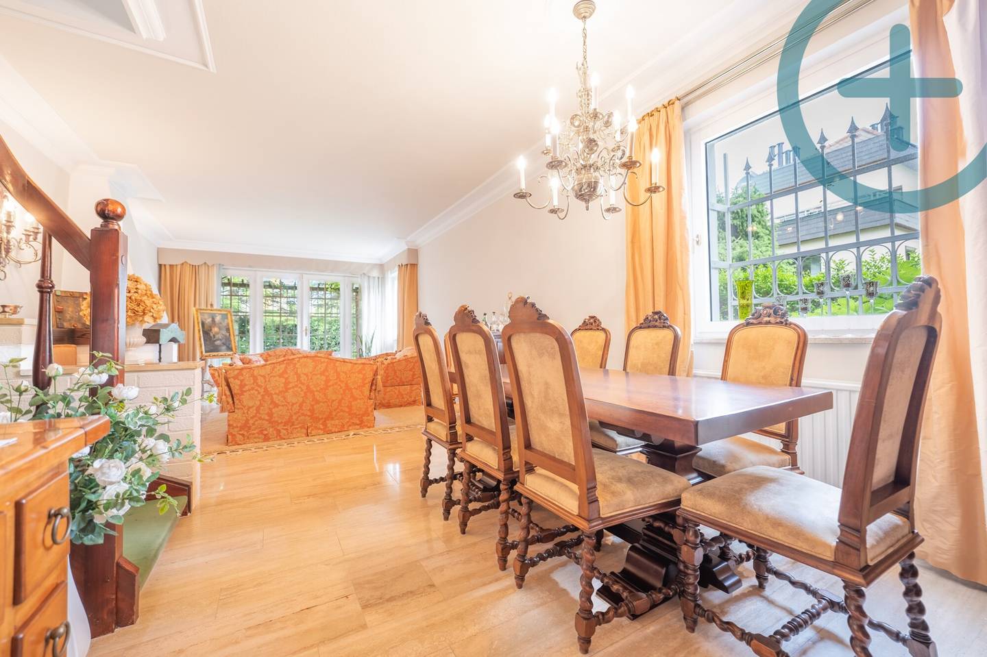 Gepflegte Familienwohnung mit Garten und Sauna