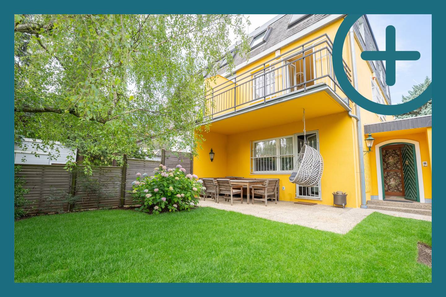 Gepflegte Familienwohnung mit Garten und Sauna