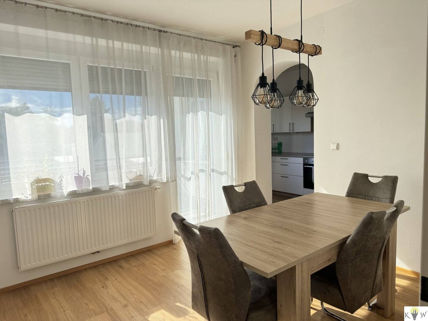 3-room apartment with 2 balconies