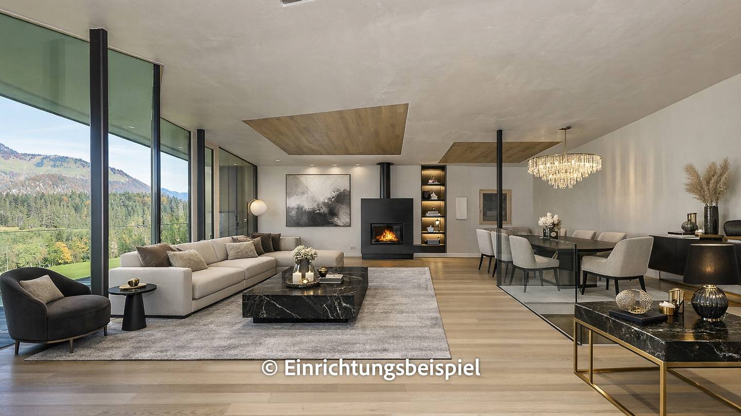 Neubauwohnung mit Pool und Blick zum Wilden Kaiser