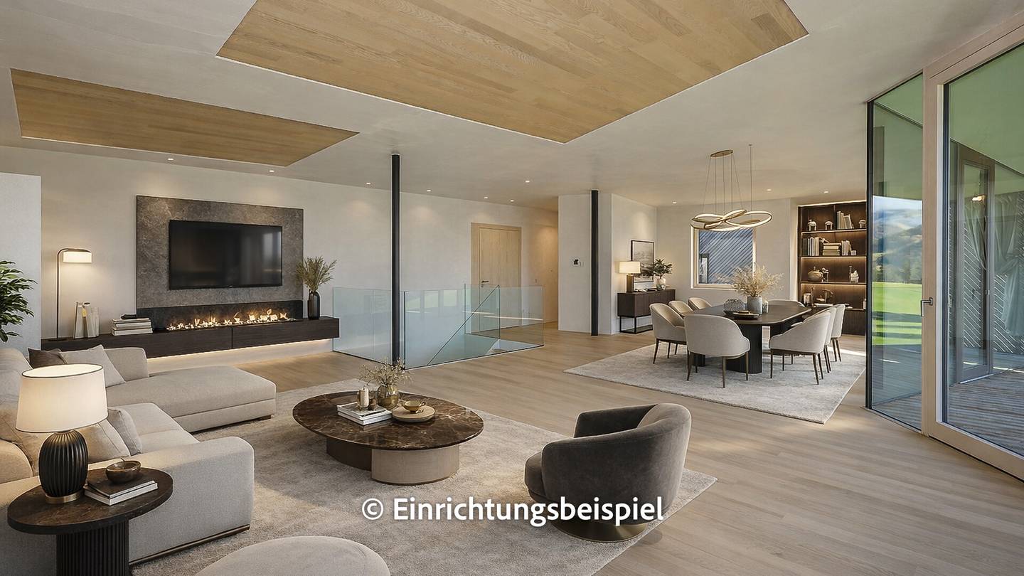 Neubauwohnung mit Pool und Blick zum Wilden Kaiser